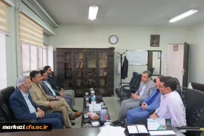 دیدار مدیر آموزش و پرورش ناحیه یک اراک با سرپرست دانشگاه فرهنگیان استان