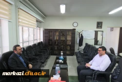 رئیس جهاد دانشگاهی استان مرکزی با سرپرست دانشگاه فرهنگیان استان دیدار کرد 2