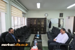 رئیس جهاد دانشگاهی استان مرکزی با سرپرست دانشگاه فرهنگیان استان دیدار کرد 2