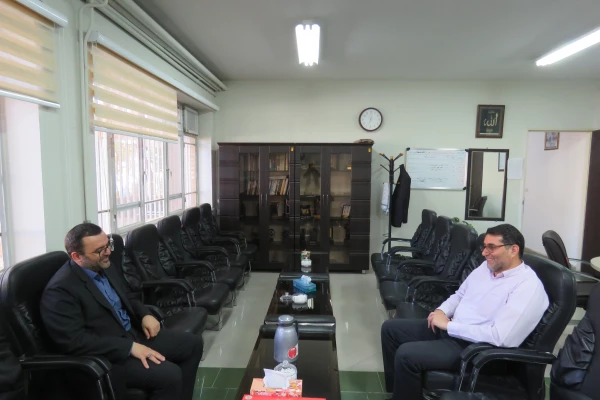 رئیس جهاد دانشگاهی استان مرکزی با سرپرست دانشگاه فرهنگیان استان دیدار کرد 2