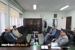 دیدار مدیرکل کانون پرورش فکری و رئیس دانشگاه فرهنگیان استان مرکزی 3