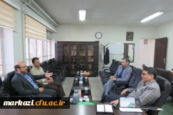 دیدار مدیرکل کانون پرورش فکری و رئیس دانشگاه فرهنگیان استان مرکزی 4