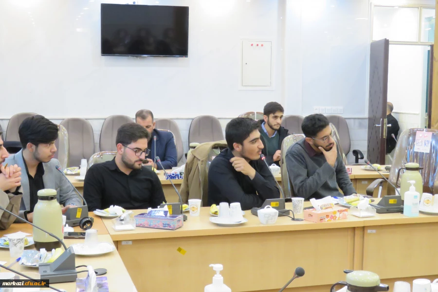 جلسه وفاق تشکل های دانشجویی دانشگاه های استان 7