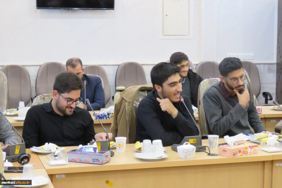 جلسه وفاق تشکل های دانشجویی دانشگاه های استان 8