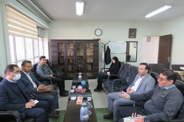 دیدار رئیس دانشگاه فرهنگیان استان با مدیرکل آموزش و پرورش استثنایی  3