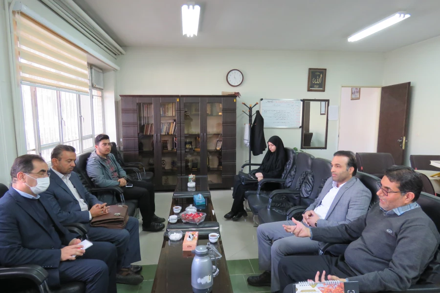 دیدار رئیس دانشگاه فرهنگیان استان با مدیرکل آموزش و پرورش استثنایی  3