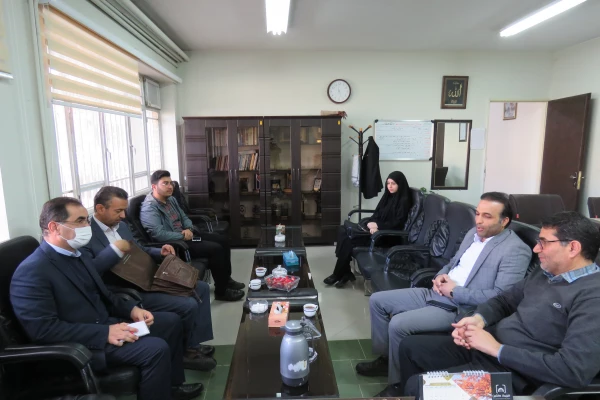 دیدار رئیس دانشگاه فرهنگیان استان با مدیرکل آموزش و پرورش استثنایی  4