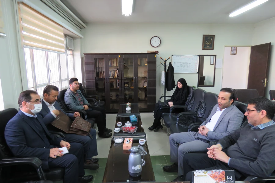 دیدار رئیس دانشگاه فرهنگیان استان با مدیرکل آموزش و پرورش استثنایی  4