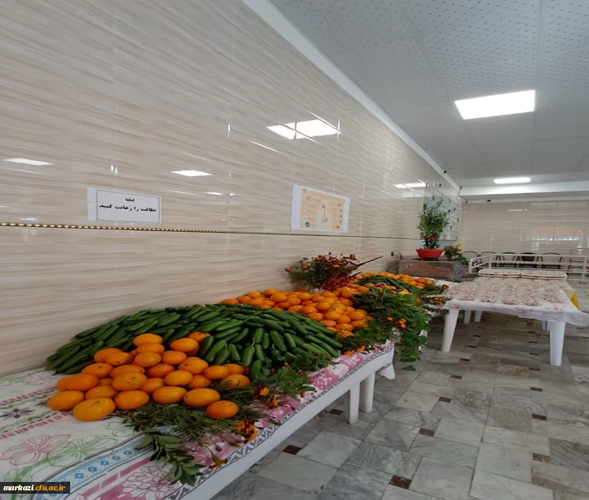 تبریک متقاوت روز دانشجو در سلف غذاخوری 3