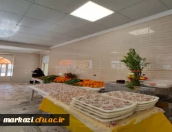 تبریک متقاوت روز دانشجو در سلف غذاخوری 3