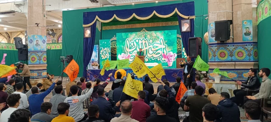 برگزاری گردهمایی و جشن بزرگ دانشجویی به مناسبت سالروز ولادت حضرت ولی عصر (عج) 7