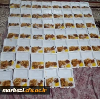 طبخ 53 عدد غذای گرم برای اغراد بی خانمان   2