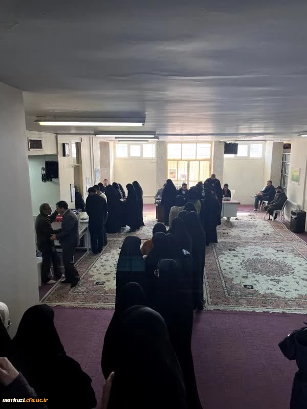 حضور پرشور دانشجویان پردیس حضرت زینب کبری (س) در انتخابات  3