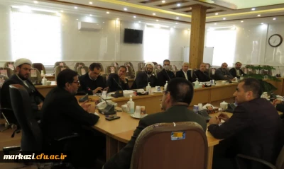 جلسه اعضای هیات علمی پردیس های استان مرکزی برگزار شد