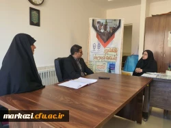 حضور دکتر علی مقدسی در دبیرخانه یازدهمین جشنواره تدریس برتر در پردیس حضرت زینب کبری (س)  2