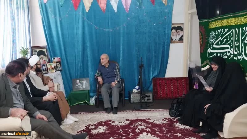 دیدار با خانواده شهید دانشجو معلم رضا حاتمی 4