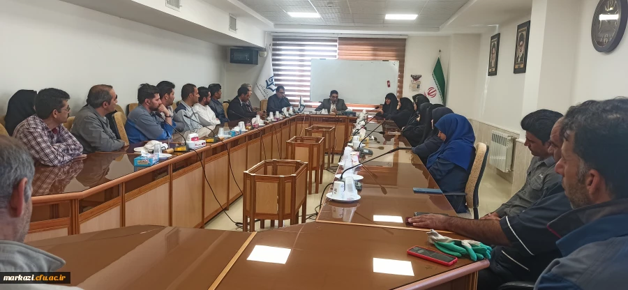 اولین جلسه شورای اداری در سال جدید  2