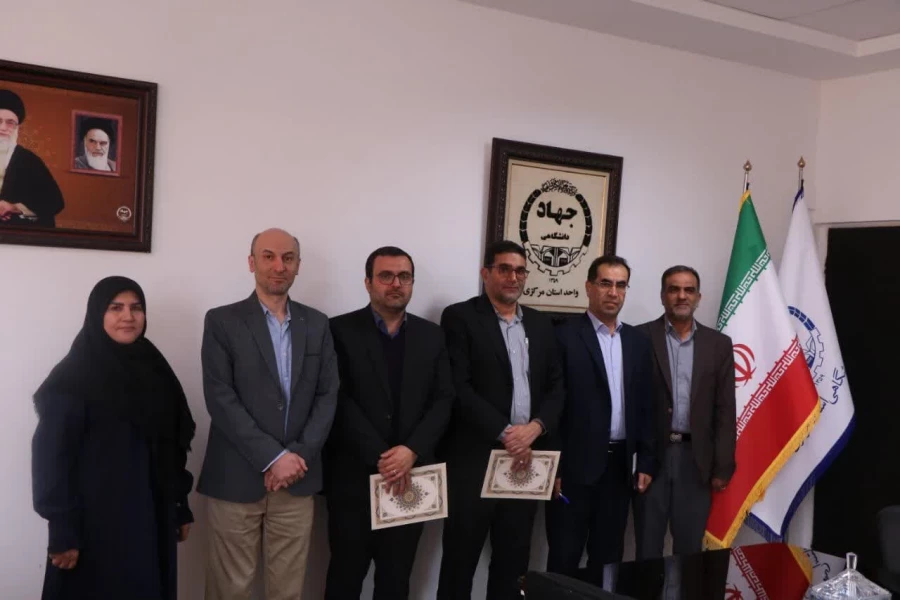 انعقاد تفاهم نامه همکاری بین دانشگاه فرهنگیان و جهاد دانشگاهی استان مرکزی 4