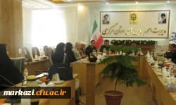 اولین جلسه شورای اعضای هیات علمی دانشگاه فرهنگیان استان مرکزی  2