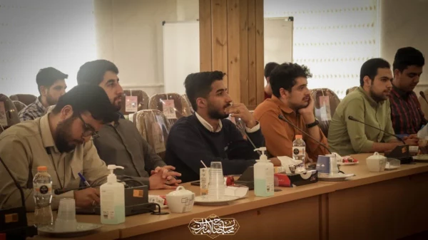 مراسم تودیع و معارفه مسئول هیات محبان صاحب الزمان(عج) پردیس شهیدباهنر  3