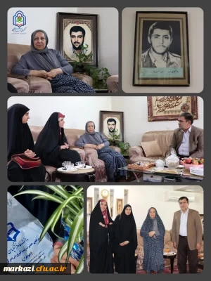  به همت پردیس حضرت زینب کبری (س) انجام شد :

دیدار با مادر شهید معبودیان