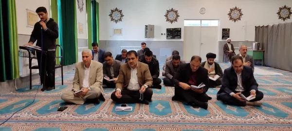 مراسم هفتگی قرائت زیارت عاشورا  2