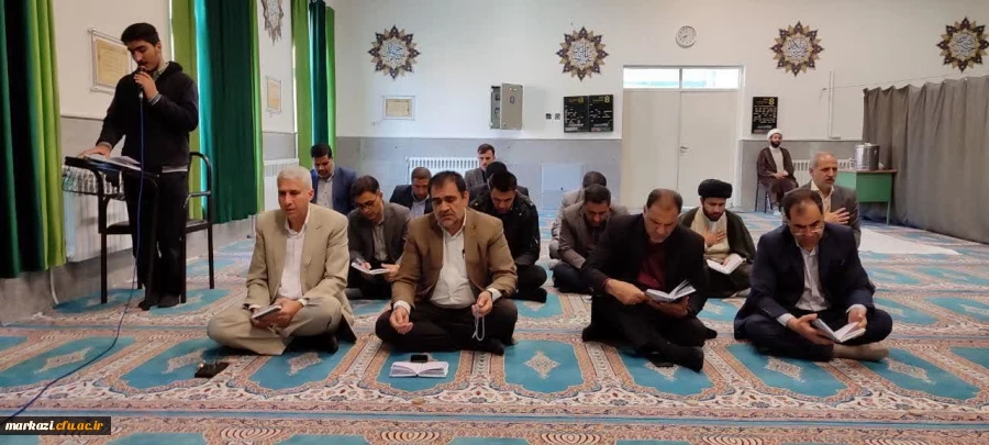 مراسم هفتگی قرائت زیارت عاشورا  2