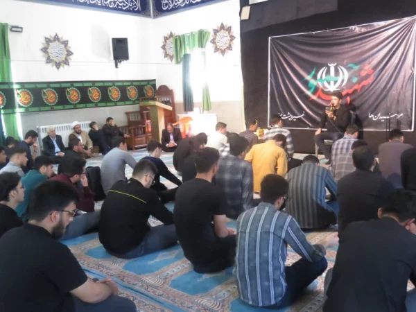 دانشگاهیان دانشگاه فرهنگیان اراک در سوگ شهید راه خدمت 13