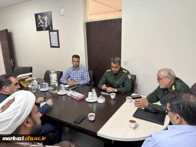جلسه رئیس دانشگاه فرهنگیان استان با مدیرکل حفظ آثار و نشر ارزشهای دفاع مقدس