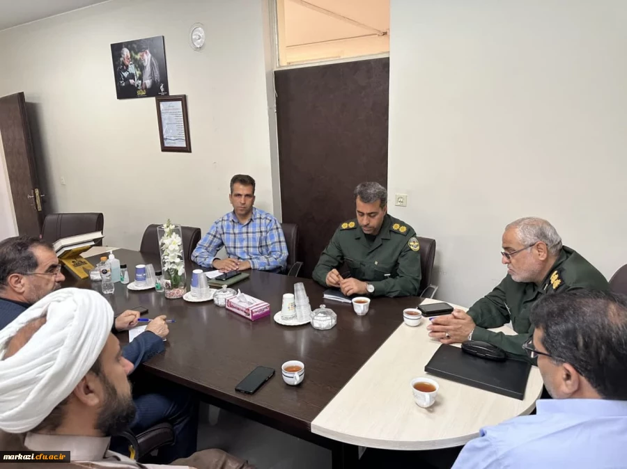 جلسه رئیس دانشگاه فرهنگیان استان با مدیرکل حفظ آثار و نشر ارزشهای دفاع مقدس 2