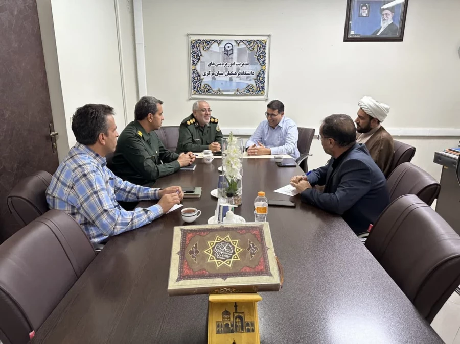 جلسه رئیس دانشگاه فرهنگیان استان با مدیرکل حفظ آثار و نشر ارزشهای دفاع مقدس 5