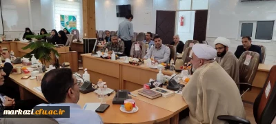 اولین حلقه صالحین سال ۱۴۰۳ بسیج اساتید دانشگاه فرهنگیان استان مرکزی برگزار شد