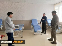 دیدار سرپرست امور پردیس های دانشگاه فرهنگیان با رئیس کلینیک فرهنگیان 4