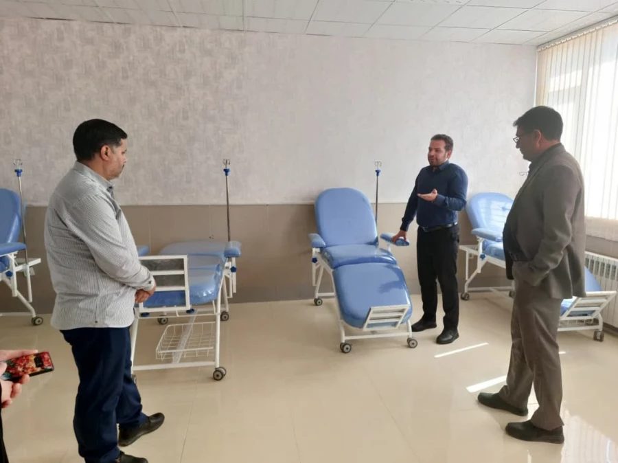 دیدار سرپرست امور پردیس های دانشگاه فرهنگیان با رئیس کلینیک فرهنگیان 4