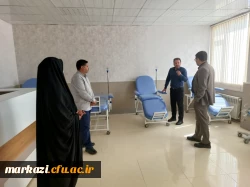 دیدار سرپرست امور پردیس های دانشگاه فرهنگیان با رئیس کلینیک فرهنگیان 5