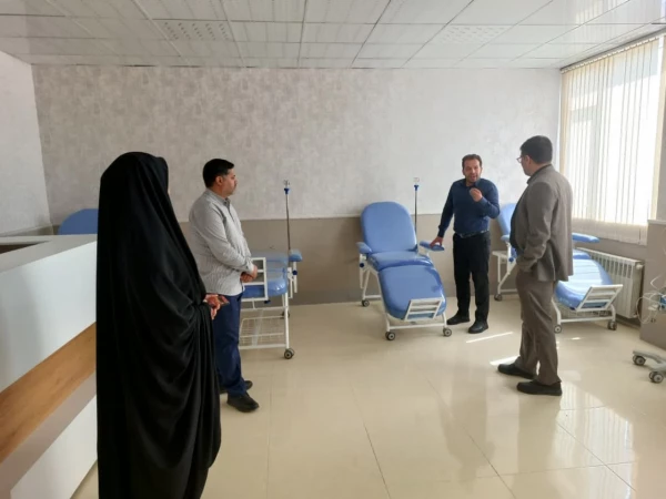 دیدار سرپرست امور پردیس های دانشگاه فرهنگیان با رئیس کلینیک فرهنگیان 5