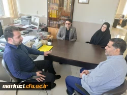 دیدار سرپرست امور پردیس های دانشگاه فرهنگیان با رئیس کلینیک فرهنگیان 6