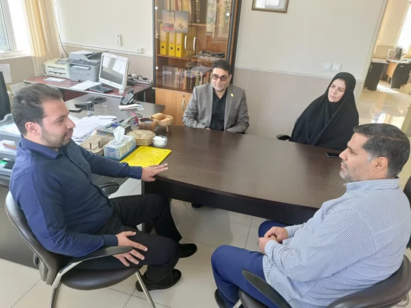 دیدار سرپرست امور پردیس های دانشگاه فرهنگیان با رئیس کلینیک فرهنگیان 6