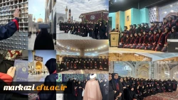 برگزاری مراسم دانش آموختگی دانشجویان پردیس زینب کبری دانشگاه فرهنگیان اراک 2