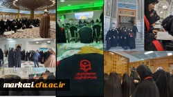 برگزاری مراسم دانش آموختگی دانشجویان پردیس زینب کبری دانشگاه فرهنگیان اراک 3