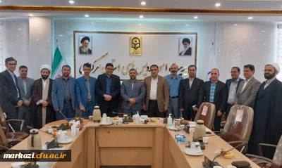 مراسم تکریم و معارفه رئیس اداره حراست مدیریت پردیس های استان مرکزی برگزار شد