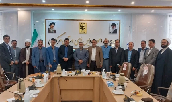 مراسم تکریم و معارفه رئیس اداره حراست مدیریت پردیس های استان مرکزی برگزار شد 2