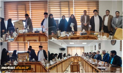 مراسم تکریم و معارفه سرپرست جدید پردیس حضرت زینب کبری(س) برگزار شد