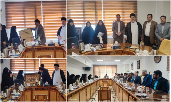 مراسم تکریم و معارفه سرپرست جدید پردیس حضرت زینب کبری(س) برگزار شد 2