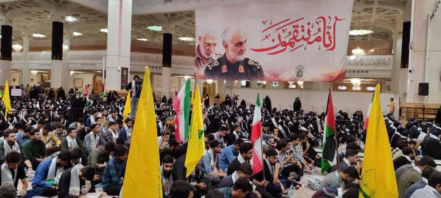 اجتماع بزرگ و با شکوه دانشجویان در گرامیداشت مجاهد کبیر پرچمدار مقاومت شهید سید حسن نصرالله 5