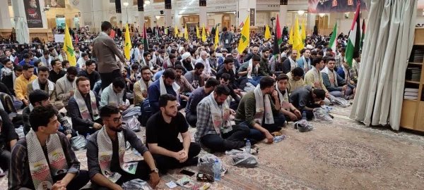 اجتماع بزرگ و با شکوه دانشجویان در گرامیداشت مجاهد کبیر پرچمدار مقاومت شهید سید حسن نصرالله 7