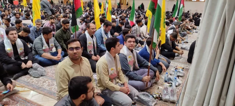 اجتماع بزرگ و با شکوه دانشجویان در گرامیداشت مجاهد کبیر پرچمدار مقاومت شهید سید حسن نصرالله 9