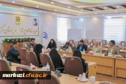 اولین جلسه شورای مدیریت ،نظارت و توسعه منابع دانشگاه فرهنگیان استان مرکزی برگزار شد 2