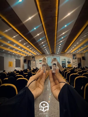 مراسم زرگداشت شهادت شهید سید حسن نصرالله و عملیات وعده صادق ۲ در پردیس حضرت زینب کبری(س) برگزار شد 5