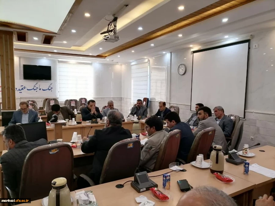 جلسه اعضای شورا و مسئولین کانون های سراسر استان مرکزی 2